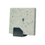 Self-adhesive hook QF type 26 S1, stainless steel, white stone, LUXURY EDITION, 1pc Hooks Twentyshop.cz